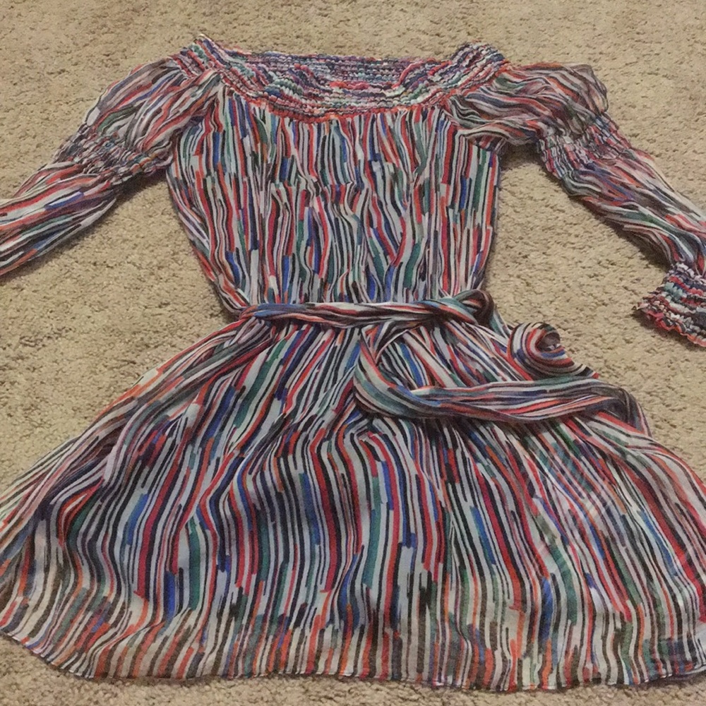 Catherine malandrino sz 4 silk mini dress